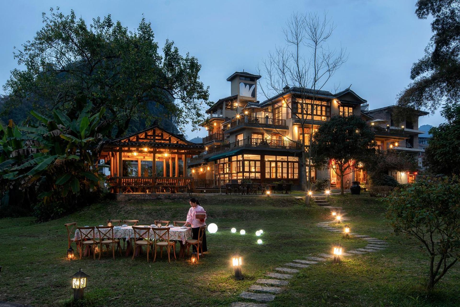 Moondance Boutique Resort Yangshuo Eksteriør billede