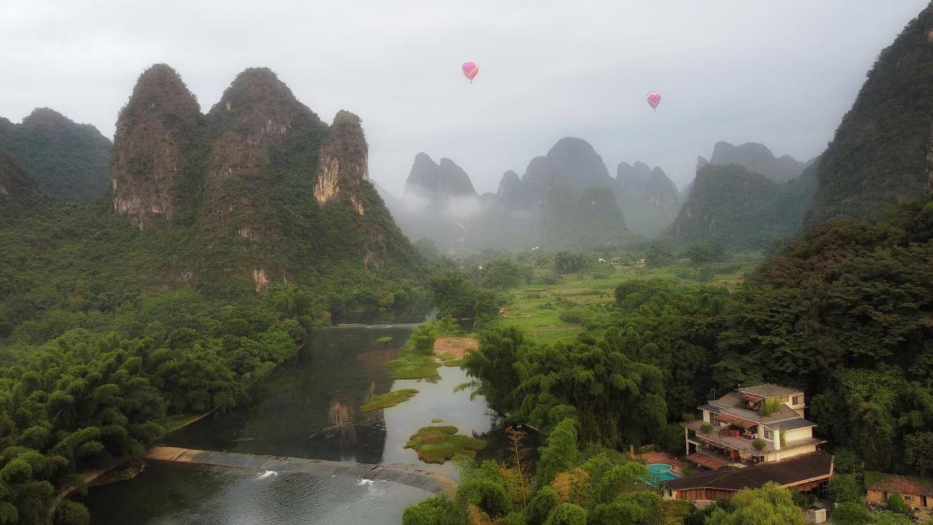 Moondance Boutique Resort Yangshuo Eksteriør billede